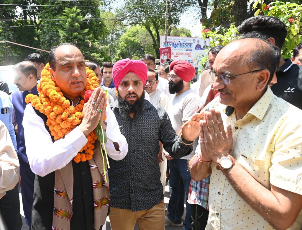 Opposition leader Jairam thakur