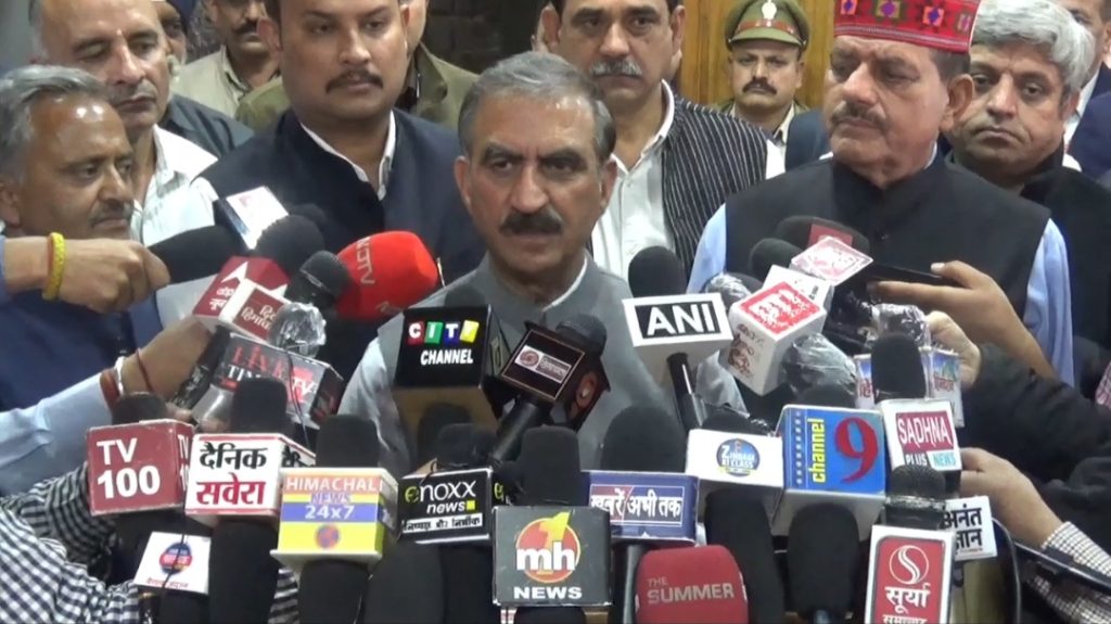 CM Sukhwinder Singh